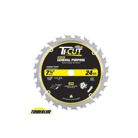 72524 - Disco uso general / corte fino - 7.1/4" x 24dts x 5/8"