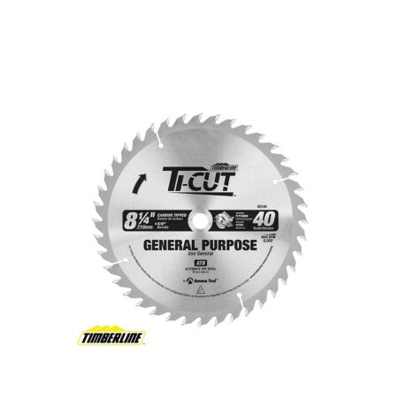 82540 - Disco uso general / corte fino - 8.1/4" x 40dts x 5/8"