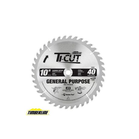 10040 - Disco uso general / corte fino - 10" x 40dts x 5/8"