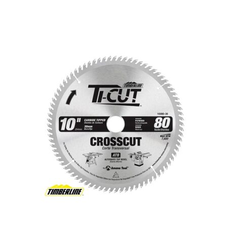 10080-30 - Disco uso general / corte fino - 10" x 80dts x 30mm