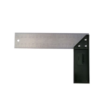 46-040 - ESCUADRA, MANGO DE PLASTICO, 12 PULGADAS