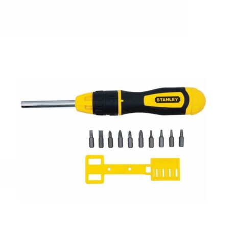 68-010 - JUEGO DE DESTORNILLADOR CON RATCHET CON 10 PUNTAS INTERCAMBIABLES