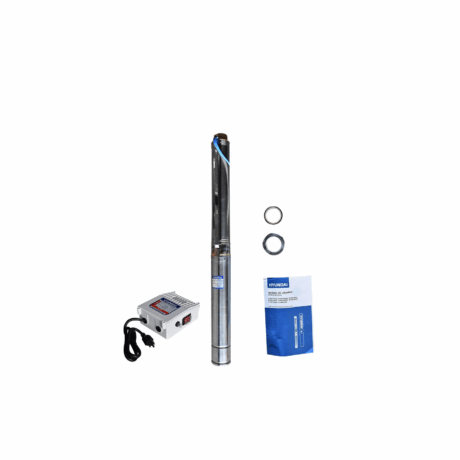 Bomba de Agua Hyundai 3 HP Bifásica Pozo de 4″ Salida 2″ NORYL – HYWP3020G