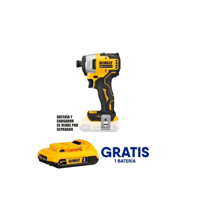 DCF809B-OF1 - ATORNILLADOR DE IMPACTO INALAMBRICO ATOMIC