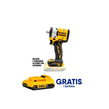 DCF922B-OF1 - LLAVE DE IMPACTO INALAMBRICA ATOMIC 1/2 PLG