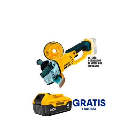 DCG412B-OF1 - PULIDORA/ESMERILADORA INALAMBRICA 4-1/2