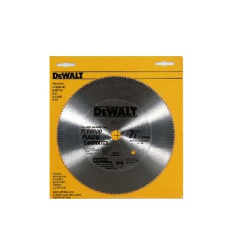 DW3326 - DISCO DE SIERRA, 7-1/4 PULG, EJE 5/8 PULG