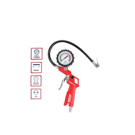 EASGT8501 - PISTOLA CON CALIBRADOR PARA INFLAR NEUMATICOS, 8.5 BAR, 123 PSI
