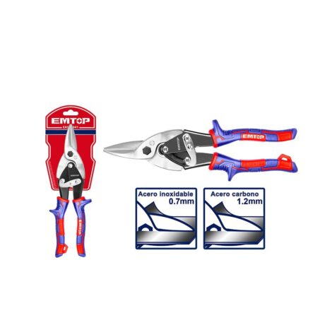 EASP1041 - TIJERA DE AVIACION RECTA, 10 PULGADAS