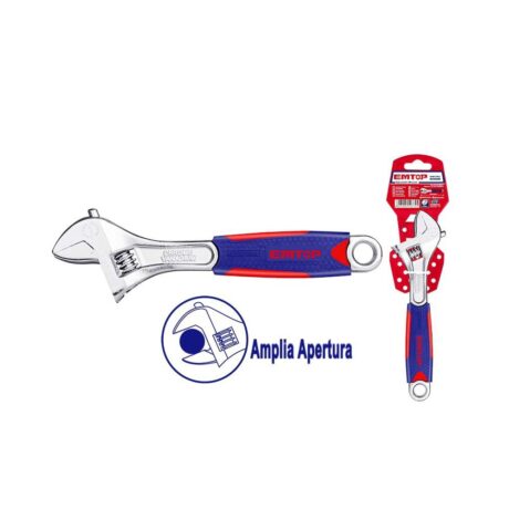 EAWH131001 - LLAVE AJUSTABLE / CANGREJO CROMADO 10 PULGADAS