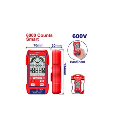 EDMR516004 - MULTIMETRO DIGITAL 600V