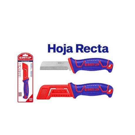 EEKE12101 - CUCHILLO PELACABLES HOJA RECTA, DIAMETRO DEL CUCHILLO 20 CMS