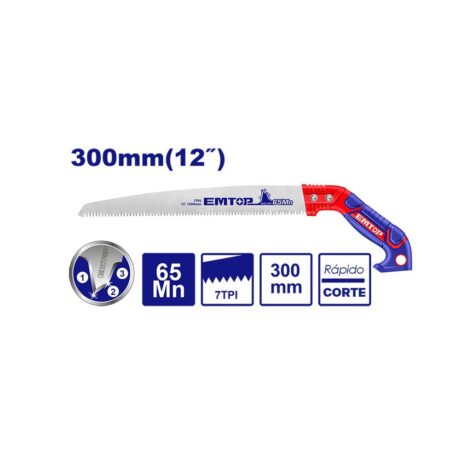 EHASP3001 - SERRUCHO/SIERRA DE PODAR DE 12 PULGADAS