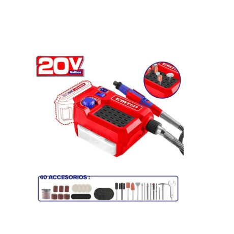 ELMG2001 - ROTO TOOL/RECTIFICADOR DE MATRICES, INALAMBRICO 20V