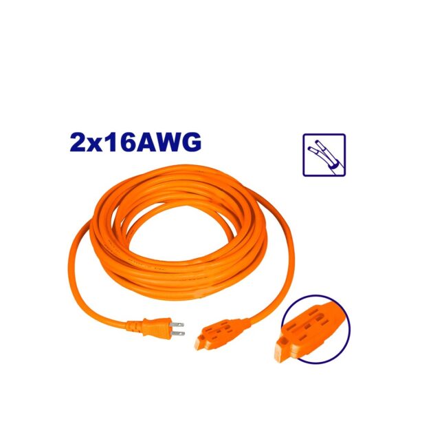 EMEJ2616 - EXTENSION ELECTRICA NARANJA, DE 10 METROS