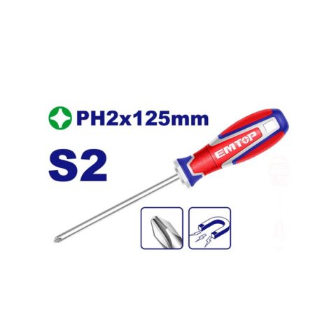 ESDPH2125 - DESTORNILLADOR PHILLIPS PUNTA MAGNETICA