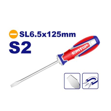 ESDSL6125 - DESTORNILLADOR PUNTA MAGNETICA PLANA 6.5 MM