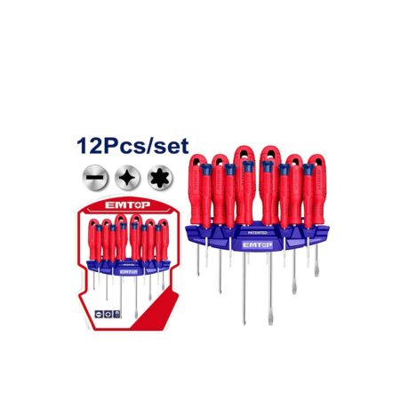 ESST1201 - JUEGO DE 12 DESTORNILLADORES