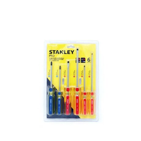 STHT69170 - JUEGO DE 6 DESTORNILLADORES PRO