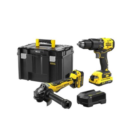 SBDG280D1M1T-B3 - COMBO BARRENO/TALADRO PERCUTOR 1/2 Y ESMERILADORA 4 1/2 -5 PULG.