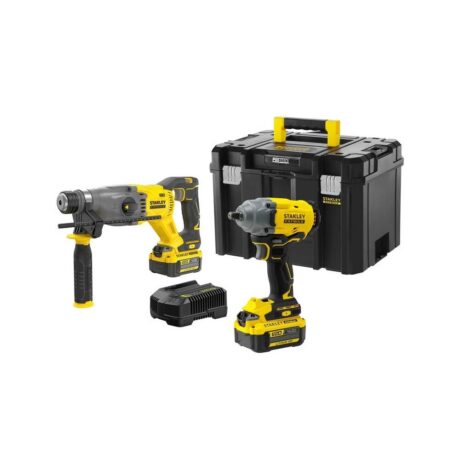 SBHW270D1M1T-B3 - COMBO ROTOMARTILLO SDS PLUS 22MM Y LLAVE DE IMPACTO 1/2 PULG