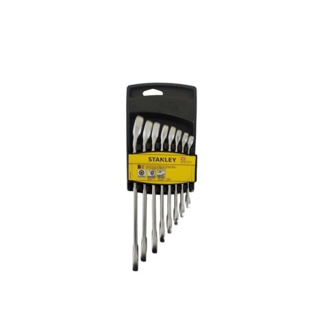 STMT73748-LA - JUEGO DE 8 LLAVES CONBINADAS ANTISLIP EN PULGADAS