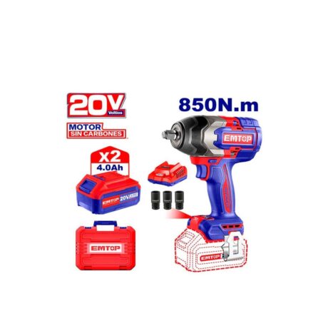 ULCIWL2085 - LLAVE DE IMPACTO INALAMBRICA DE 1/2