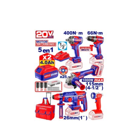 ULCKL2059 - KIT INALAMBRICO 20V