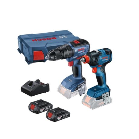 GSB 18V-50 + GDX 18V-200 - Taladro Percutor + Llave de Impacto