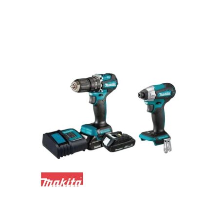 DLX2414 YX7 - Combo atornillador y barreno percutor BrushLess - 18V