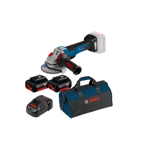 GWS 18V-10 PC - 19G3-COMBO Amoladora 4 1/2" / 2- BATERIA 4 AMP