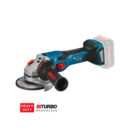 GWS 18V-15 C - Amoladora 4 1/2" / BITURBO / BARETOOL / BOSCH-6-E-1