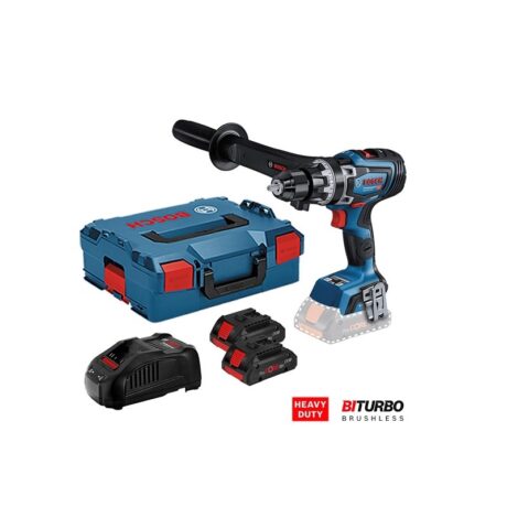 GSB 18V-150 C - Taladro inalámbrico 18V BOSCH + PERCUTOR / BATERIAS PROCORE 4.0 Amp