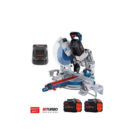 GCM 18V-305 GDC - Sierra ingletadora BOSCH 12" ( Brazo Robótico ) / 1B43-COMBO