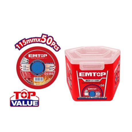 EACD211550 - CAJA DE 50 DISCOS ABRASIVOS, PLANOS