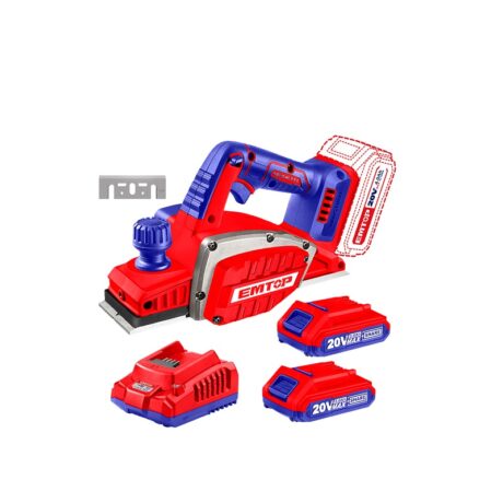 ELCR20401-OF - CEPILLO INALAMBRICO 20V, 3-1/4 PULG. 14,00 RPM