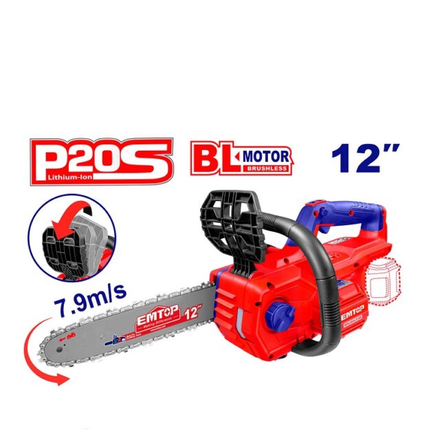 ELGA20128 - MOTOSIERRA INALAMBRICA ESPADA DE 12 PULGADAS