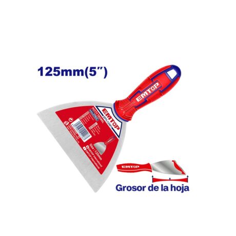 EPTL12501 - ESPATULA ACERO INOXIDABLE DE 5 PULGADAS PARA MASILLA