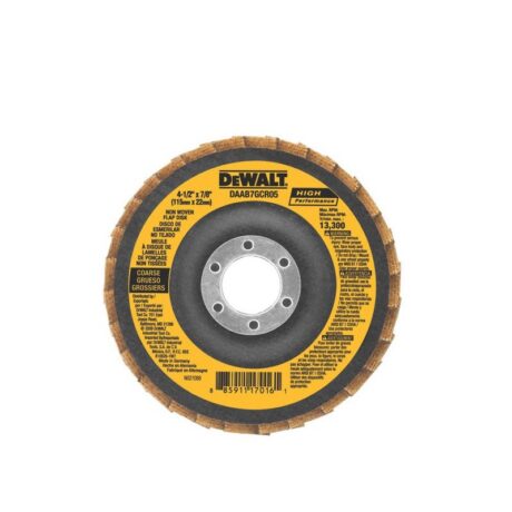 DAAB7GCR05 - DISCO FLAP DISK, DE ALETAS NO TEJIDAS,4 1/2 PULG X 7/8
