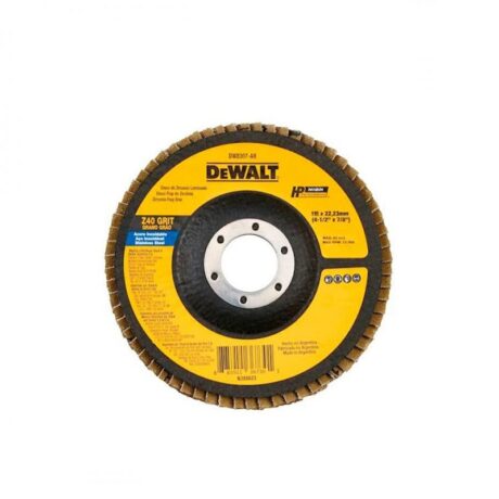 DW8307-BR - DISCO DE ZIRCONIO, DE 4-1/2 x 7/8 PULG