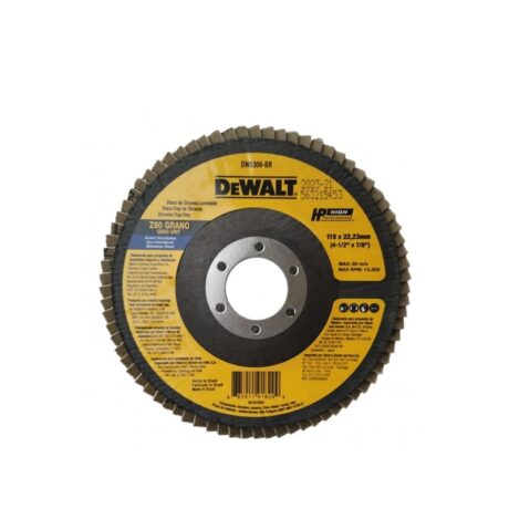 DW8309-BR - DISCO DE ZIRCONIO, 4-1/2 PULG X 7/8 PULG