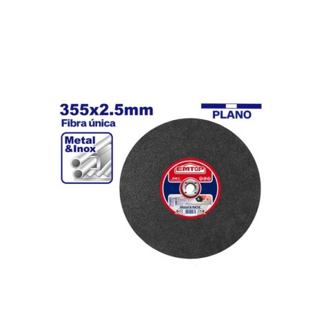 EACD253551 - DISCO ABRASIVO, PLANO, 14 X 3/32 X 1 PULGADAS