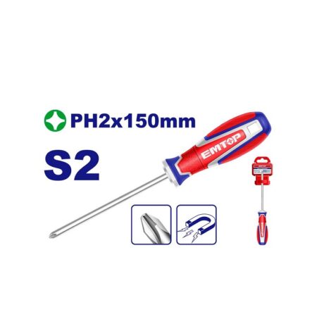 ESDPH2150 - DESTORNILLADOR PHILLIPS PUNTA MAGNETICA, PH2