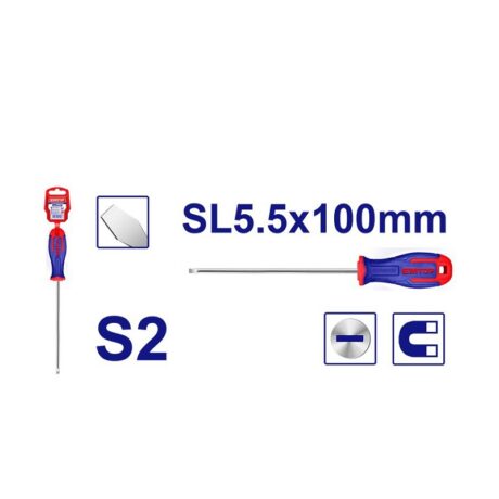 ESDRSL5402 - DESTORNILLADOR PUNTA PLANA DE 7/32, LARGO 4 PULG