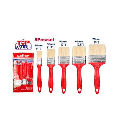 EPBH160501 - SET DE 5 BROCHAS 1, 1.5, 2, 2.5 Y 2 PULGADAS