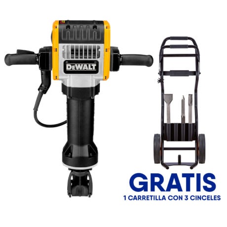 S15 - [D25980-OF] - DEMOLEDOR DE 30 KILOS, HEX 1-1/8 PLG. 1,800 WATTS, 62 JOULES